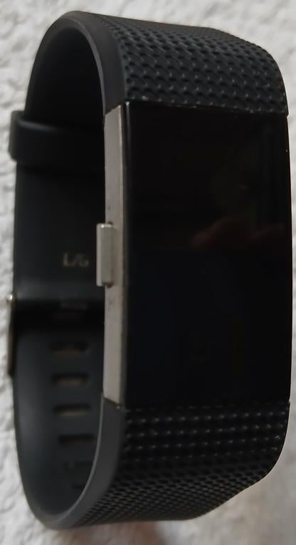 fitbit charge 2 XL, Gebruikt, Verzenden, Zwart, Fitbit