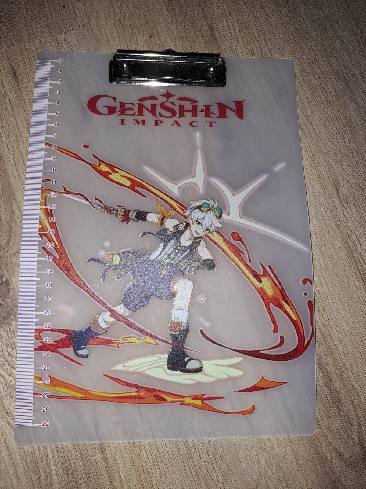 Bennett Clipboard van Genshin Impact, Ophalen of Verzenden, Zo goed als nieuw