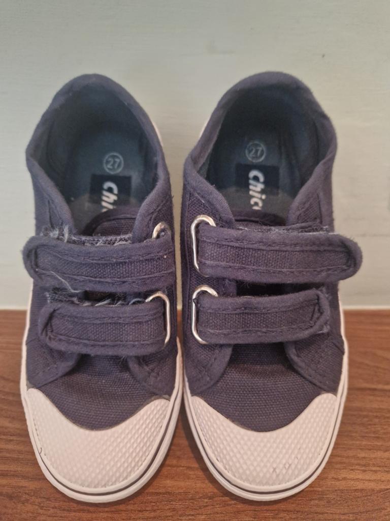 Gymschoenen maat 27 blauw, Ophalen, Zo goed als nieuw, Jongetje of Meisje, Schoentjes