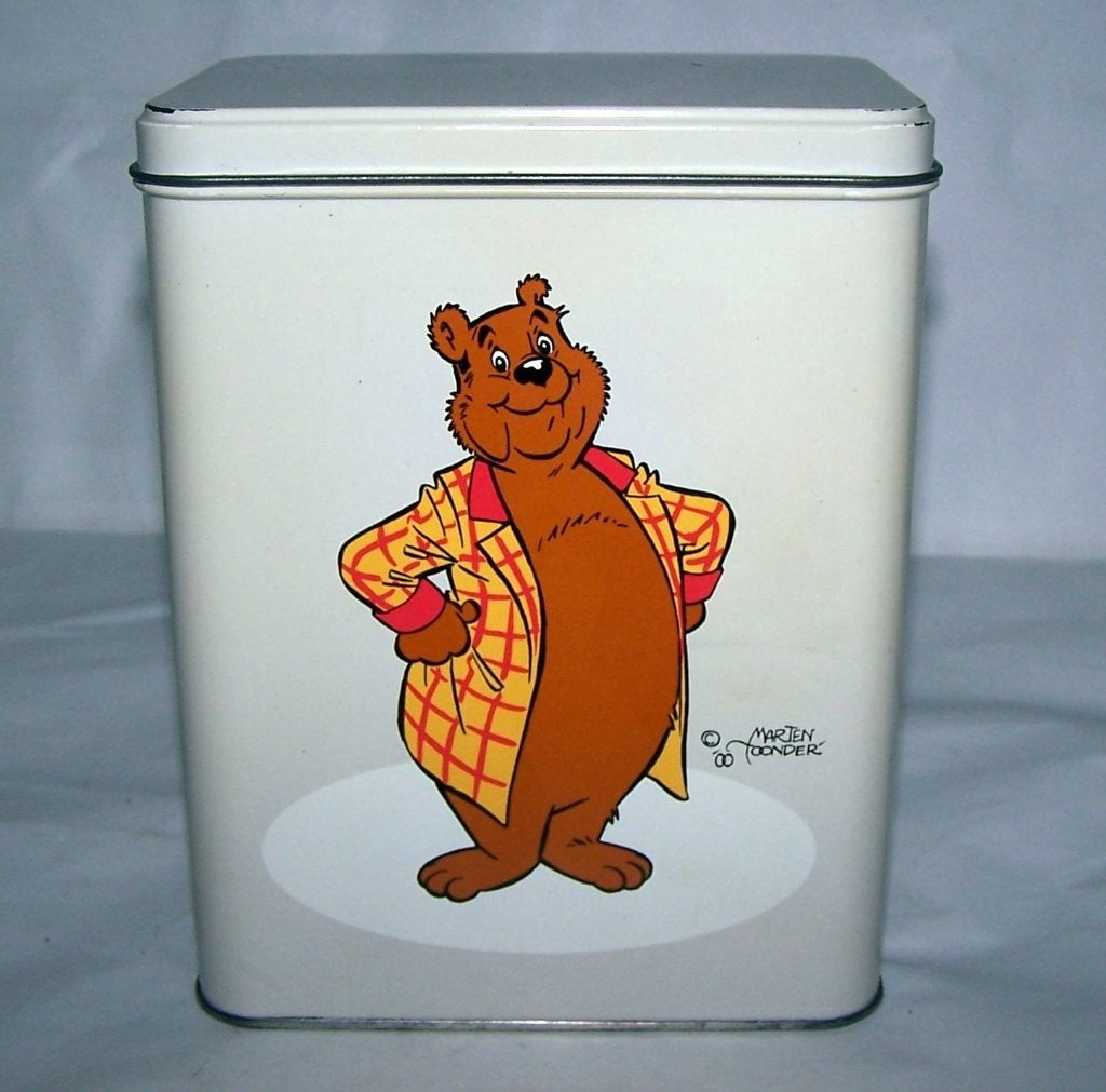 Marten Toonder Olivier B. Bommel blik. Igs., Verzamelen, Blikken, Ophalen of Verzenden, Zo goed als nieuw, Koek(jes), Overige merken