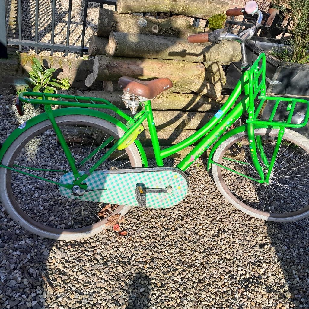 Meidenfiets cortina lief 26 inch, Terugtraprem, Gebruikt, Versnellingen, Cortina