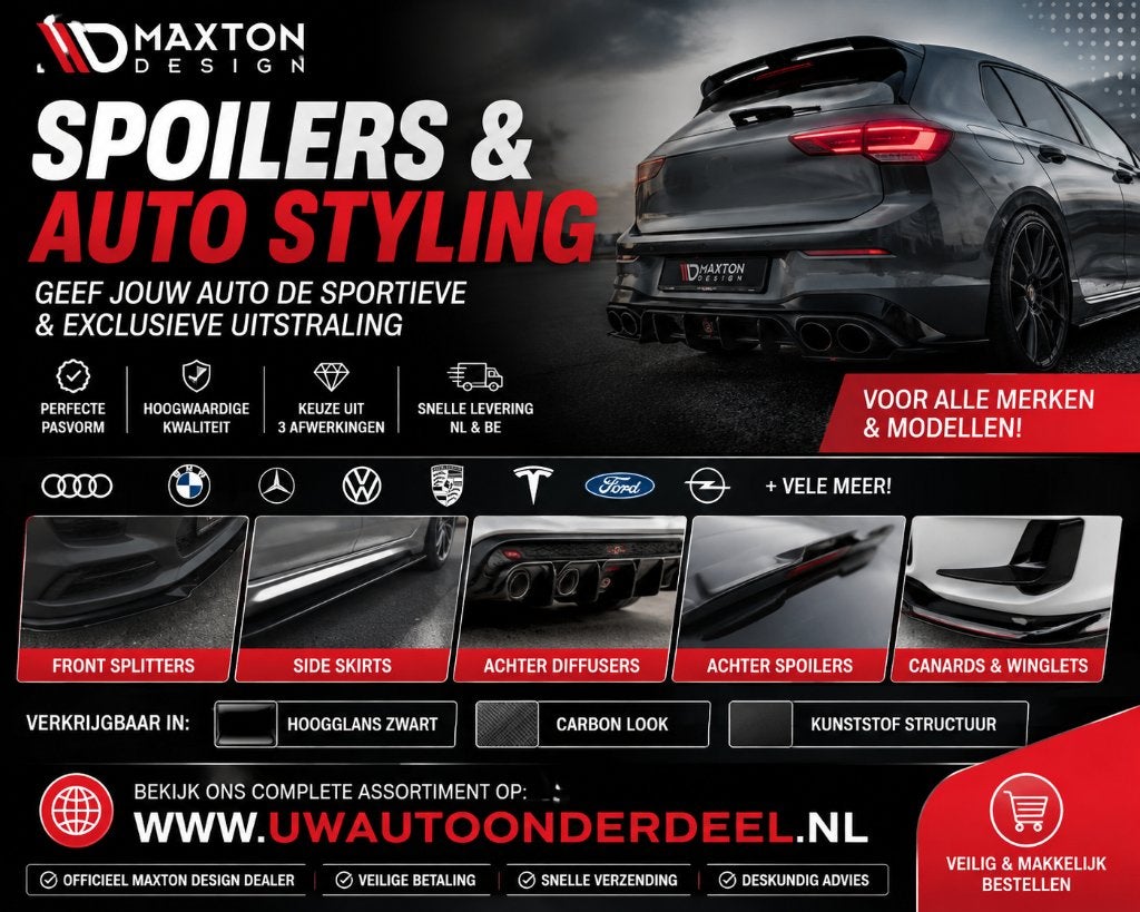 Maxton Design Spoilers & Auto Styling Alle Merken KORTING!, A.parts@hotmail.nl, Verzenden, Nieuw, Automotive Parts