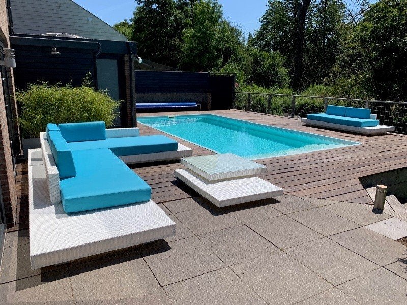 Eenmalig hoek loungeset met 50% korrting, Verzenden, Nieuw