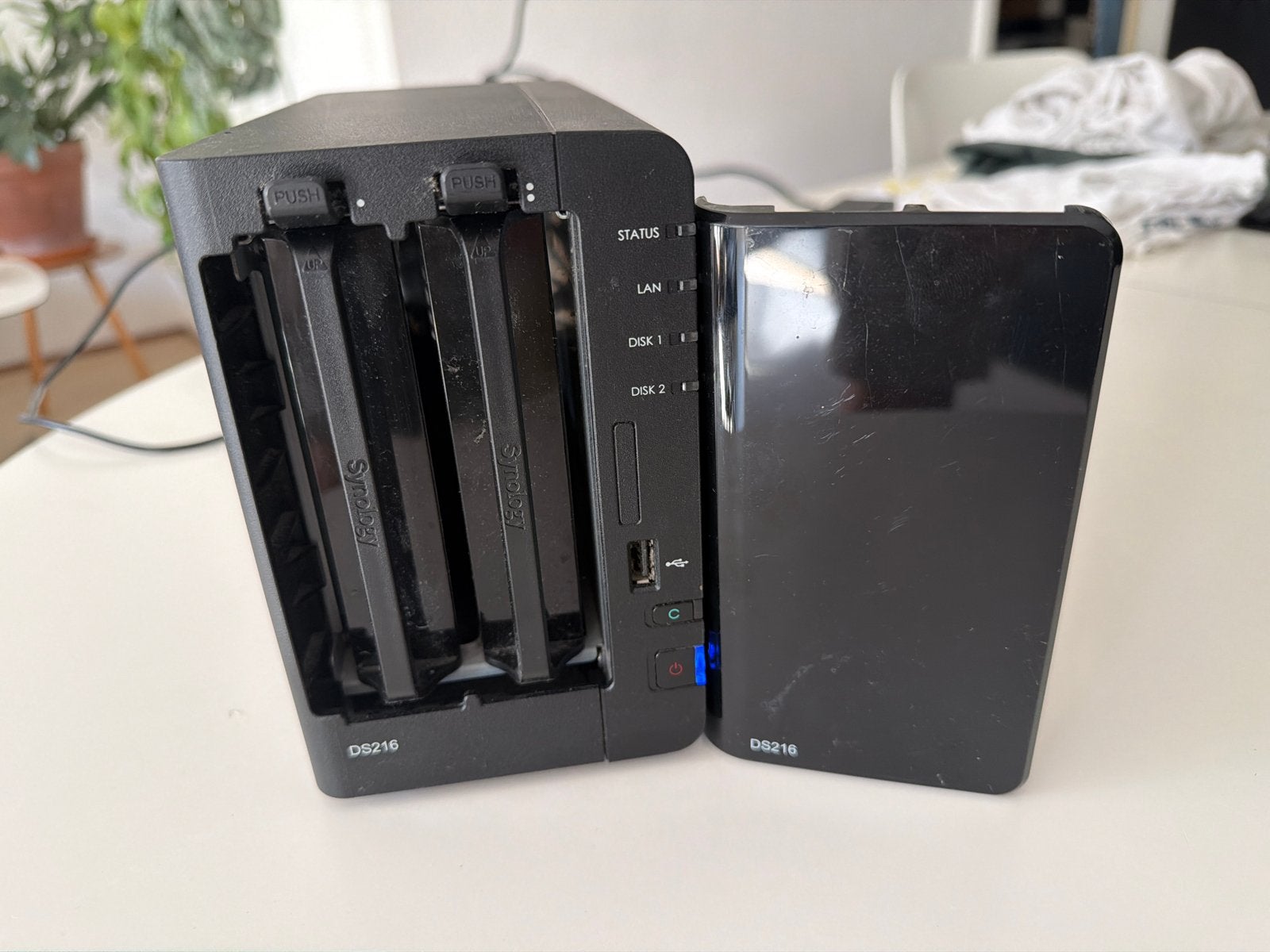 Synology DS216 DiskStation NAS (excl. harde schijven), Ophalen of Verzenden, Gebruikt