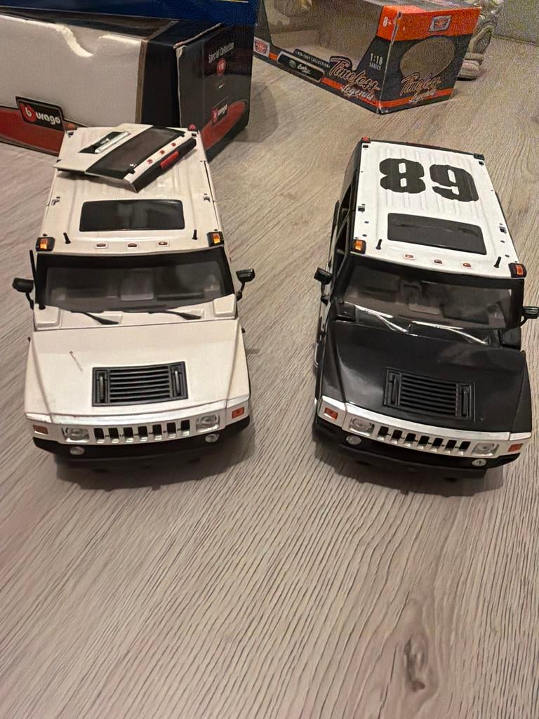Jada Toys DUB City Hummer H2 Modelauto's (2 stuks), Gebruikt, Auto, Groter dan 1:32, Ophalen