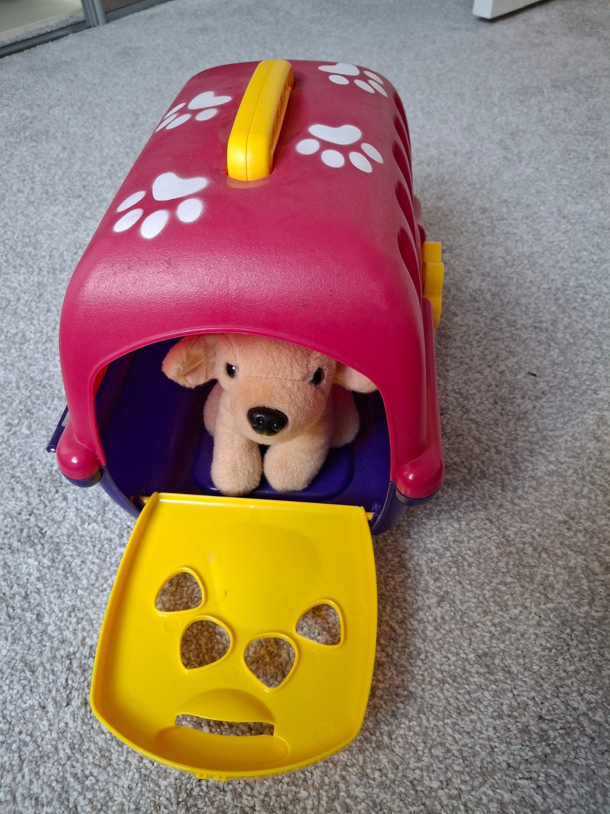 Speelgoed Dierenmand met Knuffelhondje, Ophalen of Verzenden, Gebruikt, Jongen of Meisje
