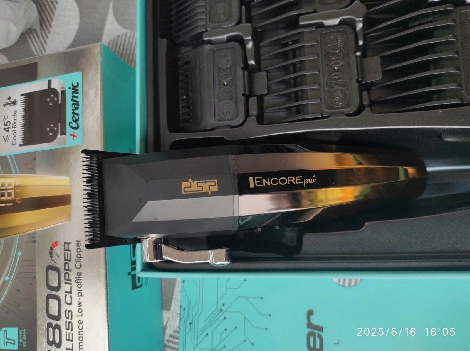 DSP ENCORE pro Draadloze Tondeuse 2 versies (nieuw), Ophalen of Verzenden, Zo goed als nieuw