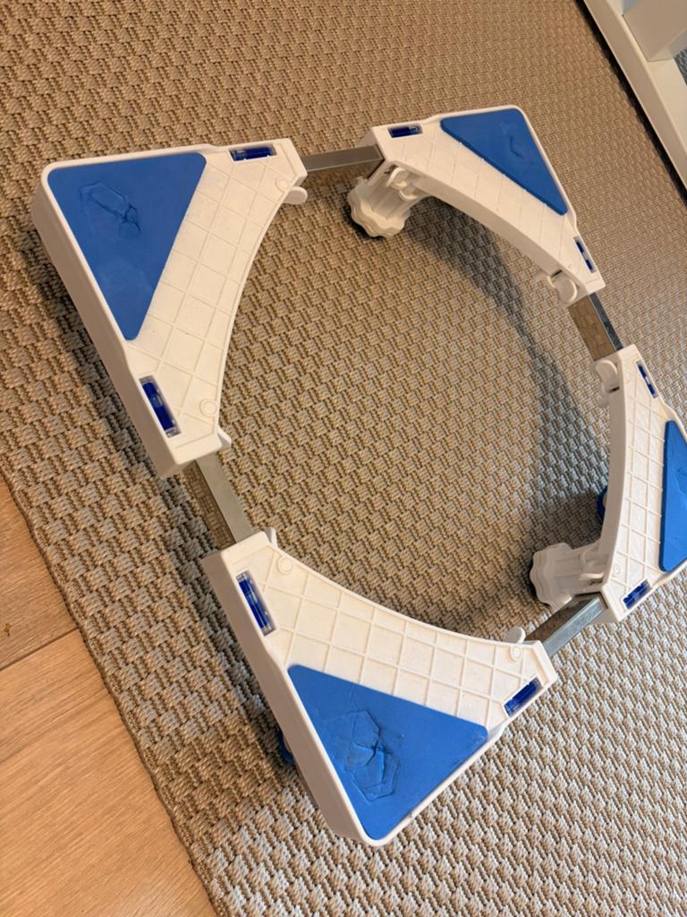 Wasmachine sokkel, Ophalen