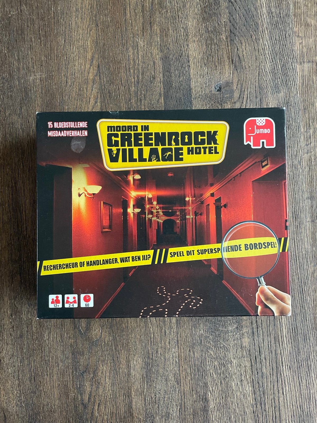 Moord in Greenrock Village Hotel, Hobby en Vrije tijd, Gezelschapsspellen | Bordspellen, Een of twee spelers, Ophalen of Verzenden