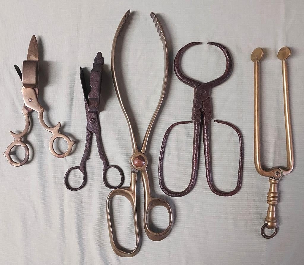Brocante gebruiksvoorwerpen tangen suikertang nostalgie, Ophalen of Verzenden
