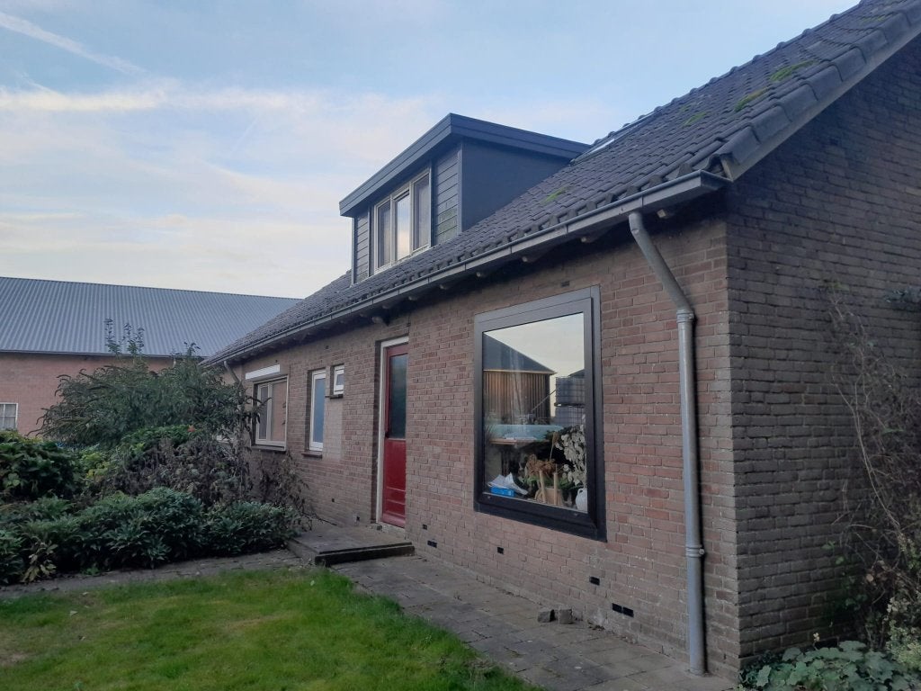 Zinken dakgoot, Doe-het-zelf en Verbouw, Ophalen, Gebruikt, 6 meter of meer, Zink