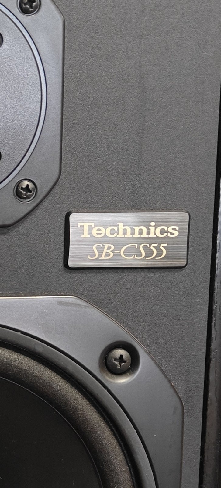 Technics SB-CS55 Speakers., Overige merken, Stereo speakers, Refurbished, Ophalen of Verzenden