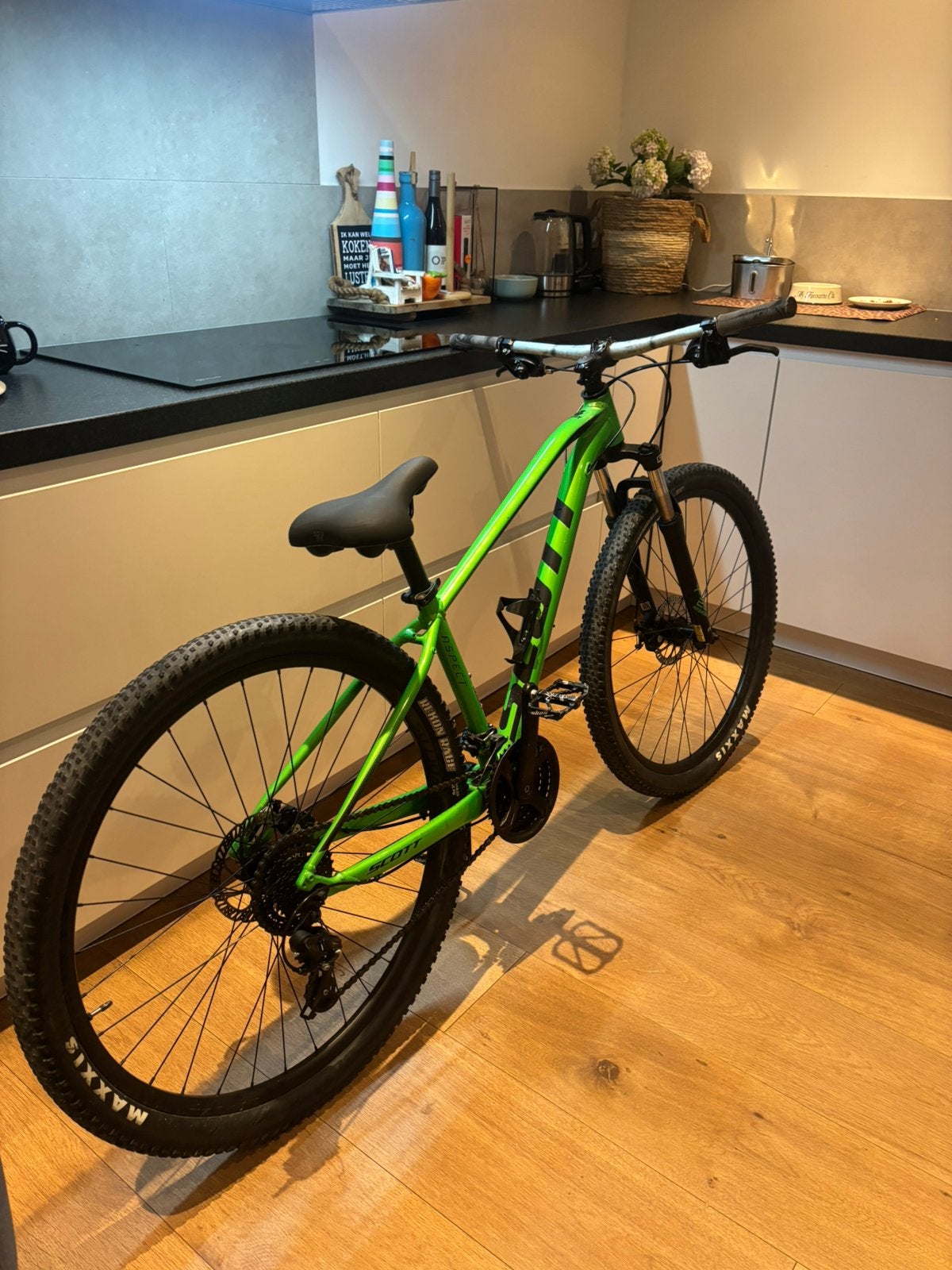 Scott aspect 29”  Lime green  Maat-S, Hardtail, Heren, Zo goed als nieuw, Schijfrem