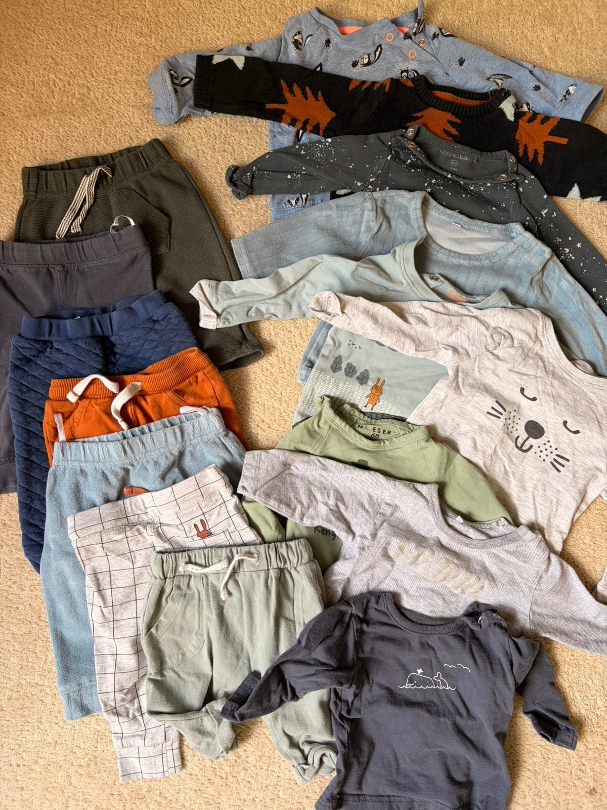 Grote kleding pakket maat 62, Kinderen en Baby's, Babykleding | Baby-kledingpakketten, Ophalen of Verzenden, Zo goed als nieuw