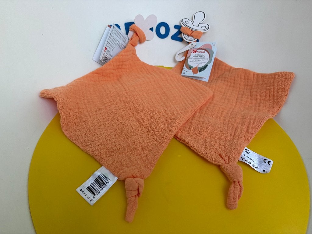 K3783 kruidvat doekje oranje speendoekje, Ophalen of Verzenden, Nieuw, Overige typen