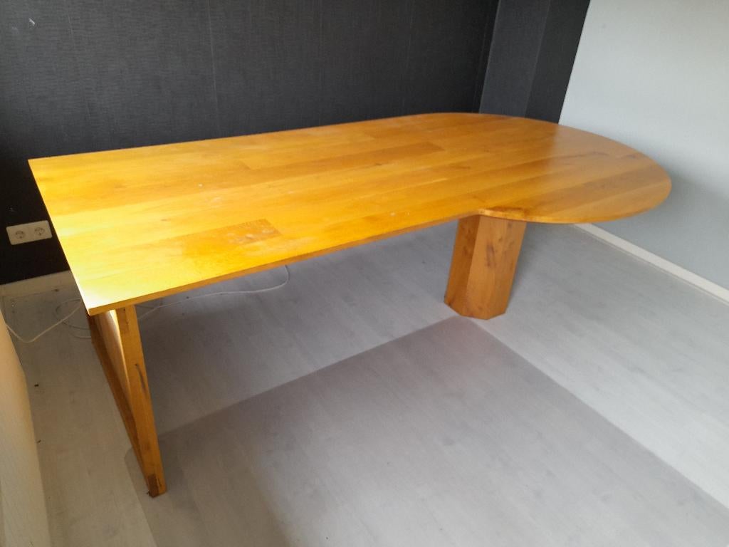 houten bureau met ladekastje, Huis en Inrichting, Ophalen, Gebruikt, Hout