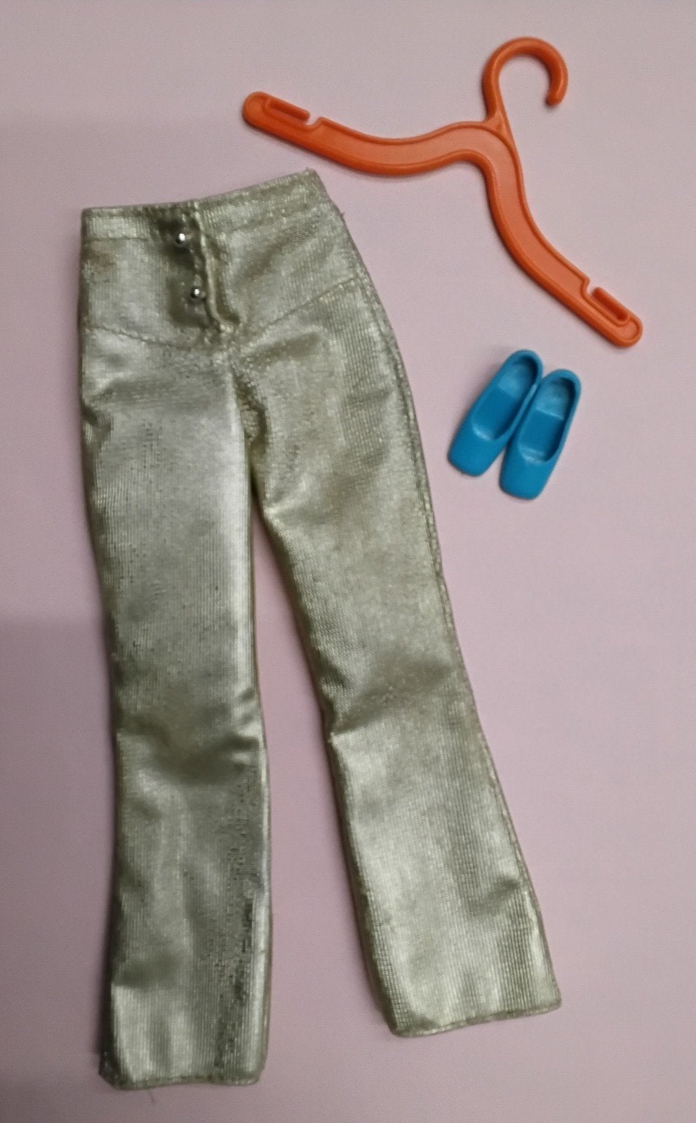 Vintage Barbie Broek"Glowing Gold"#3354 Mattel #1972, Verzenden, Gebruikt, Kleertjes