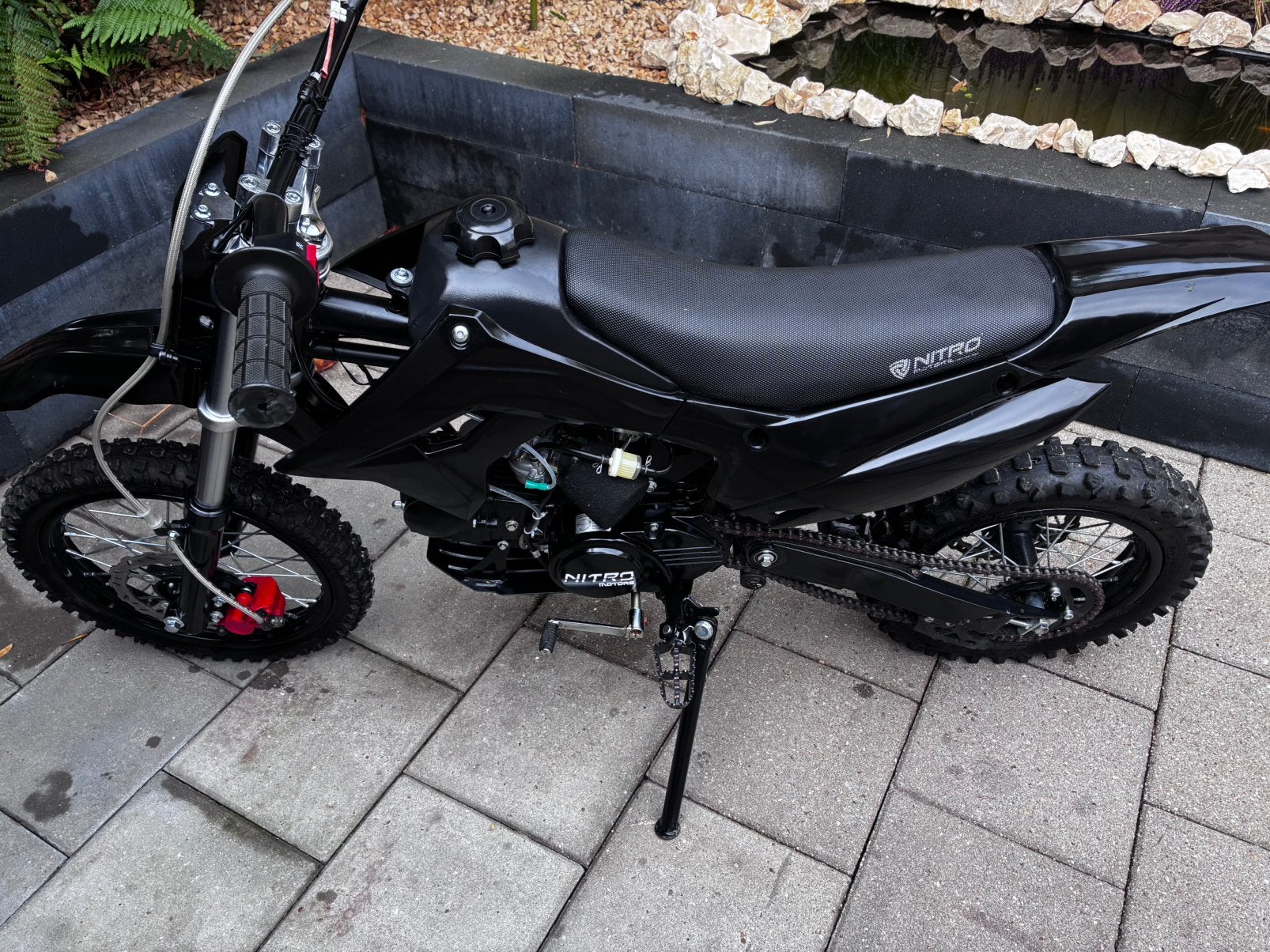 110 cc crossmotor 4 takt €300,- vaste prijs, Ophalen, Zo goed als nieuw, Pitbike