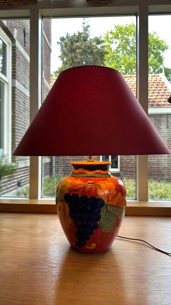 Tafellamp Hubert Olivier. Uitstekende staat., Ophalen, Zo goed als nieuw, 50 tot 75 cm