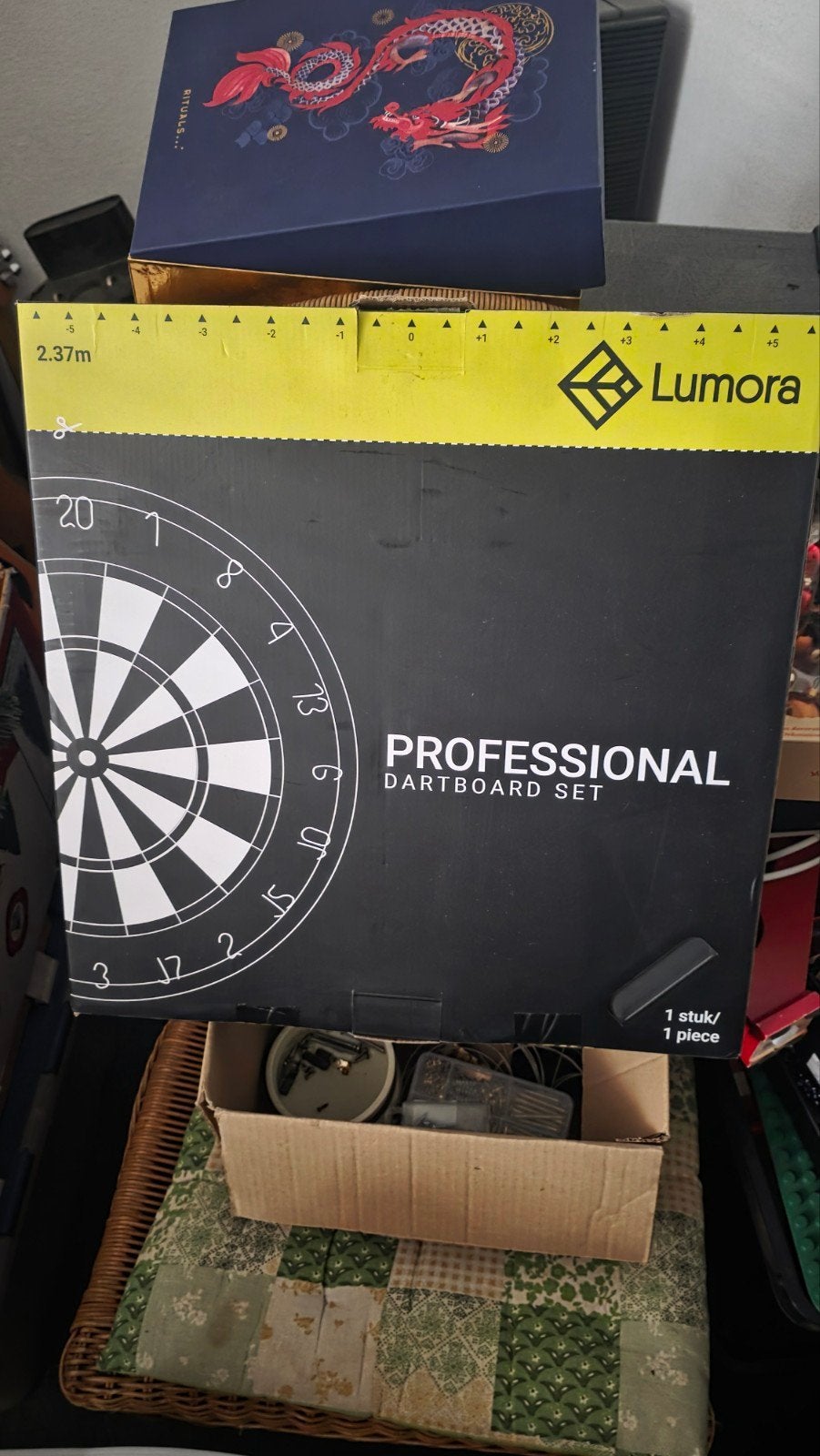 Lumora Professional Dartbord Set - Nieuw in doos, Sport en Fitness, Ophalen, Nieuw, Dartbord met pijlen