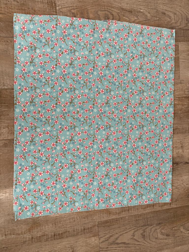 Pip Studio Cherry Blossom Blauw Stof 80x140 cm Nieuw Katoen, Hobby en Vrije tijd, Stoffen en Lappen, Blauw, Nieuw, Ophalen of Verzenden