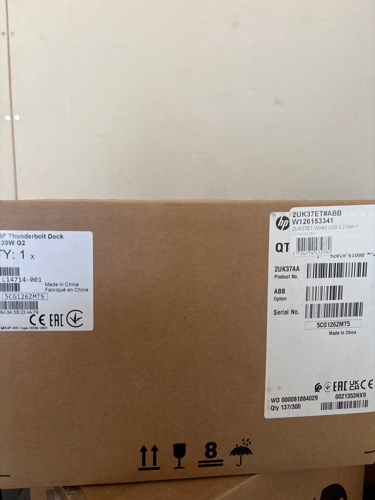HP Thunderbolt Dock 120W G2 - Nieuw in doos, Ophalen, Nieuw