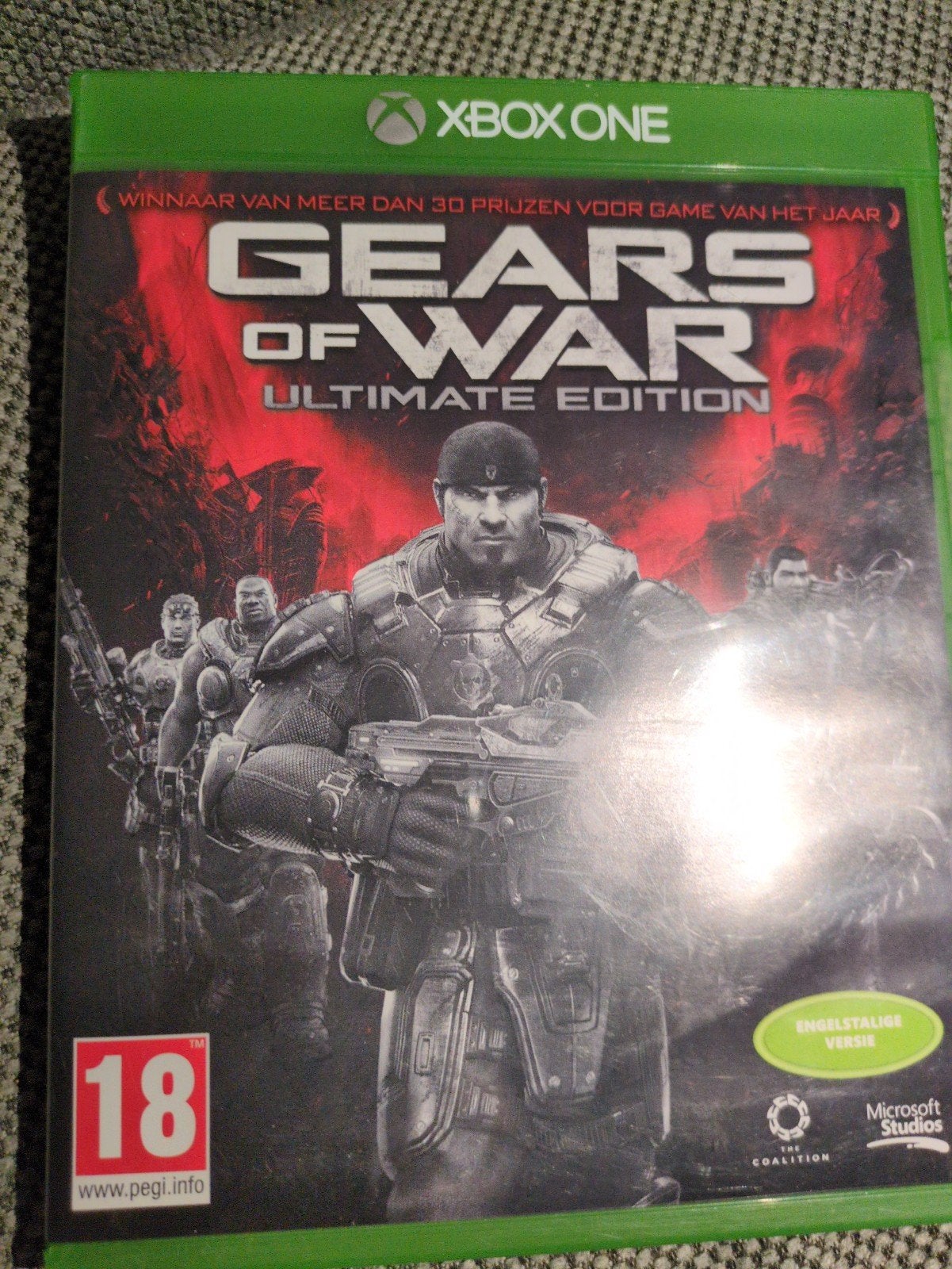 Gears of War Ultimate Edition Xbox One - Zo goed als nieuw, Spelcomputers en Games, Games | Xbox One, Ophalen of Verzenden, Zo goed als nieuw