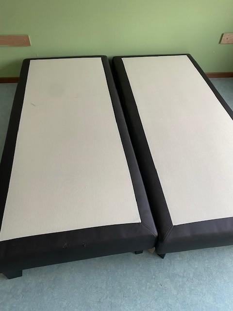 boxspring, Ophalen, Gebruikt, 90 cm, Eenpersoons