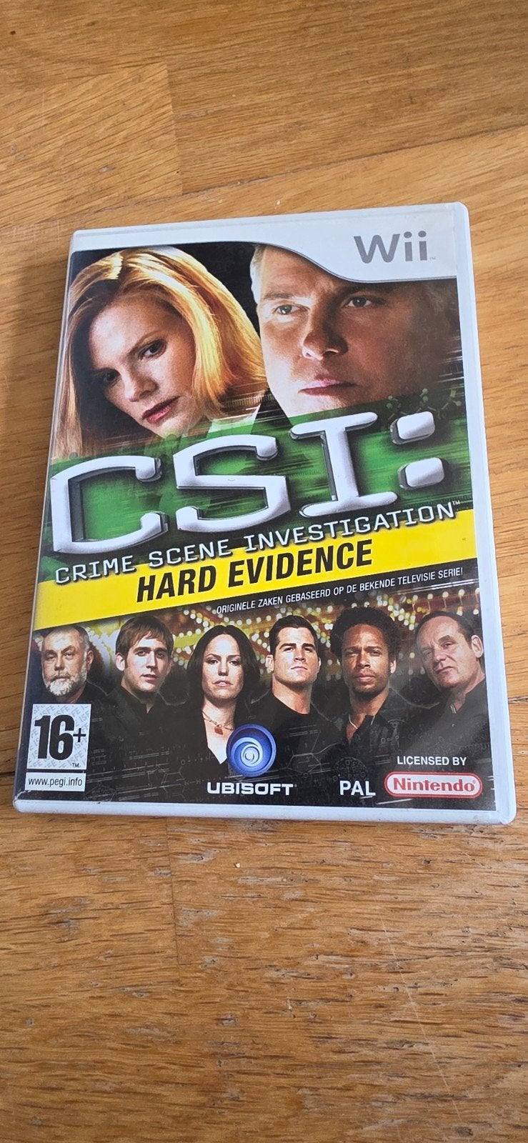 CSI: Crime Scene Investigation Hard Evidence Wii, Puzzel en Educatief, Gebruikt, 1 speler, Ophalen of Verzenden
