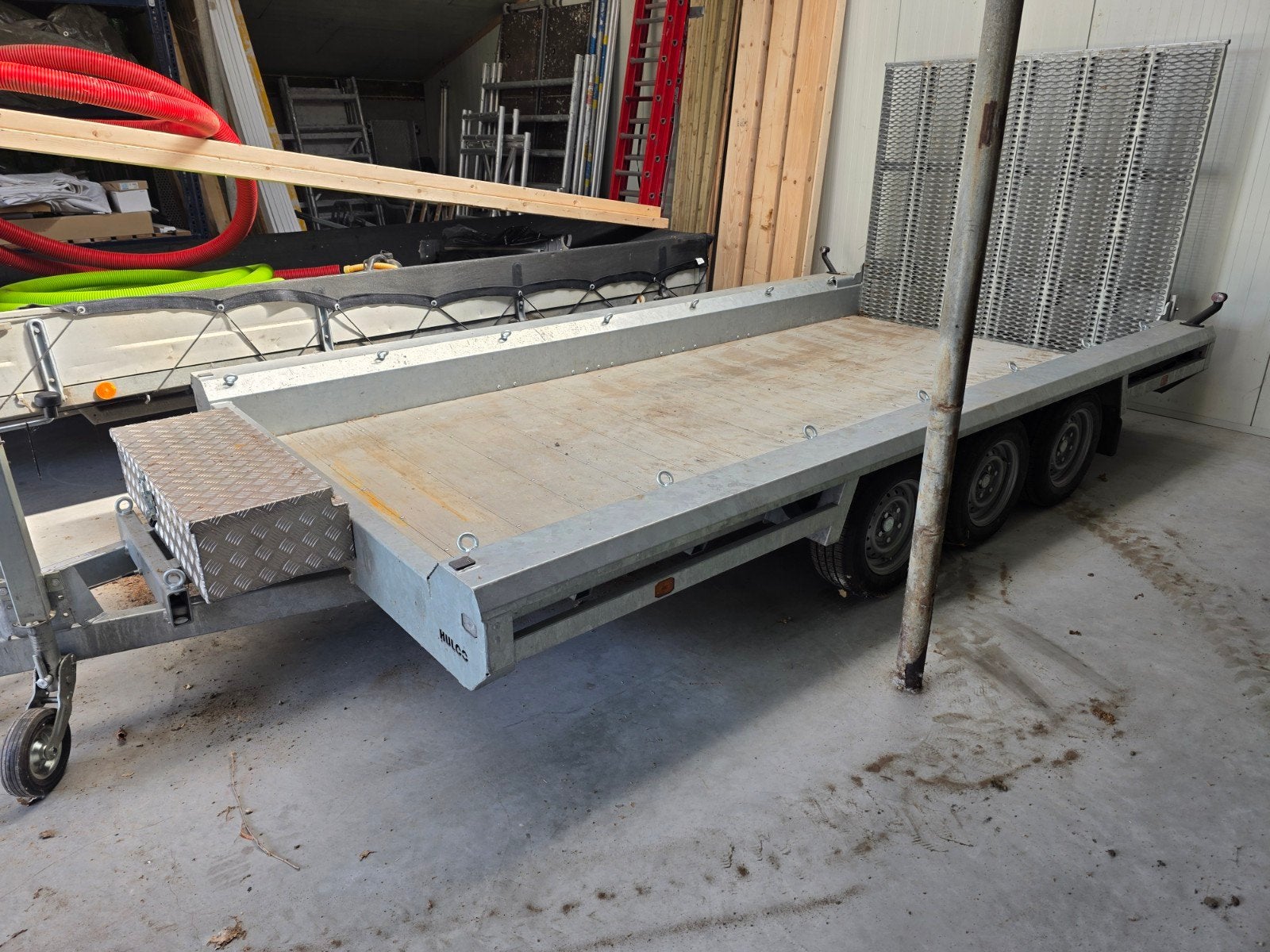 Hulco Terrax 3, 3500kg, 400x180 als nieuw, Ophalen, Overige typen