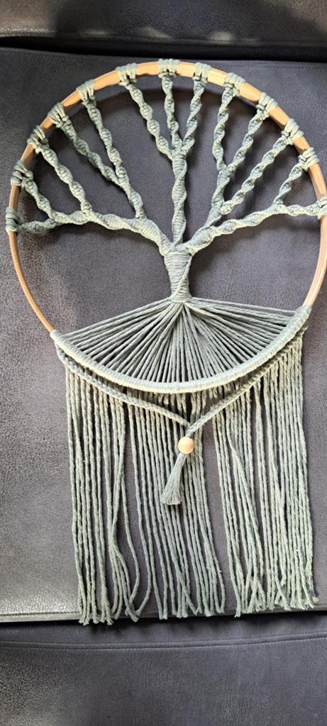Levensboom macramé, Ophalen of Verzenden, Zo goed als nieuw