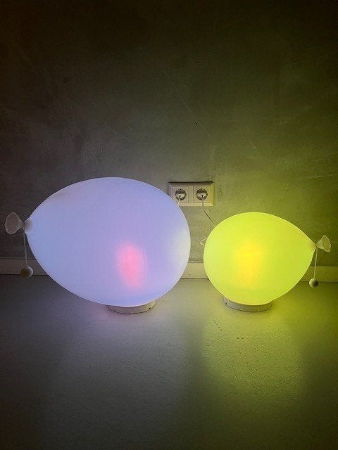 Ballon wandlampen 250x tafellampen plafondlampen prijs p/st, Met schakelaar, Wit, Overige merken, Kunststof