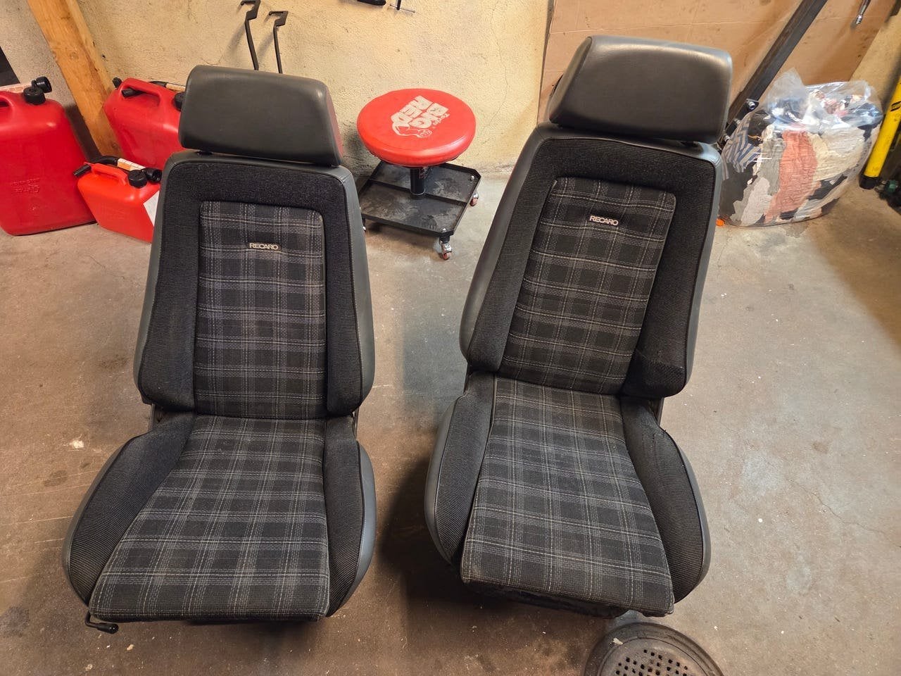 2 klassieke sportstoelen Recaro / Scheel – jaren 80, Ophalen of Verzenden