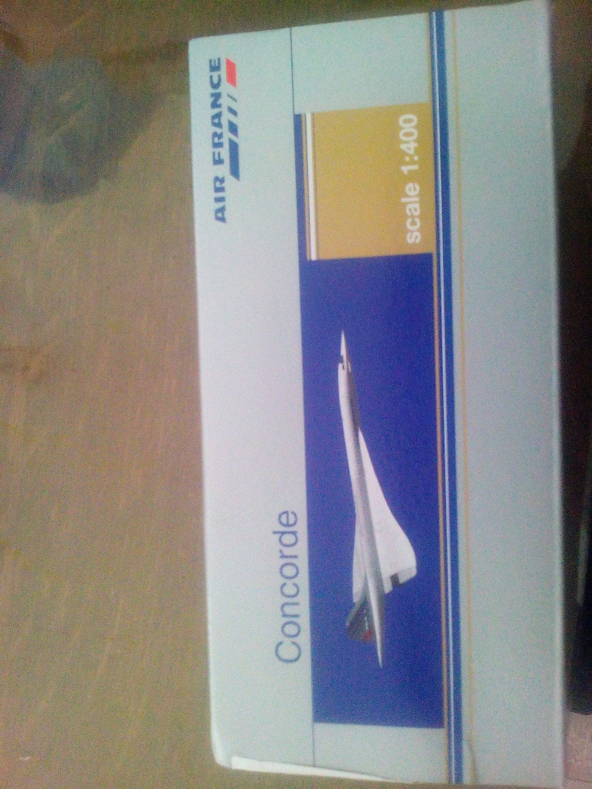 Concorde Air France schaalmodel 1:400, Ophalen