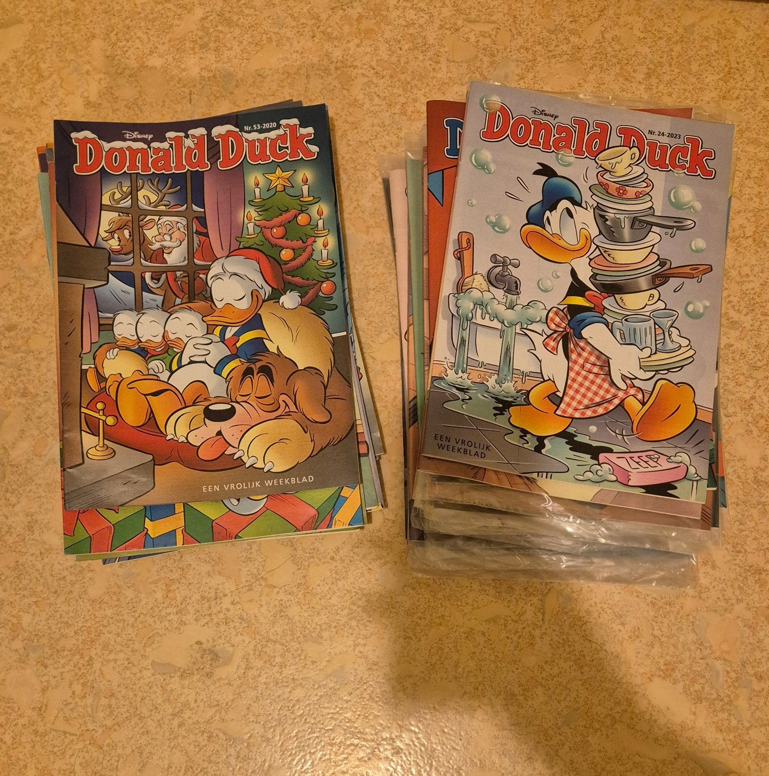 Donald Duck Weekblad - Nummers 1tm24 2020 & 30tm53 2023, Ophalen of Verzenden, Gelezen, Overige typen