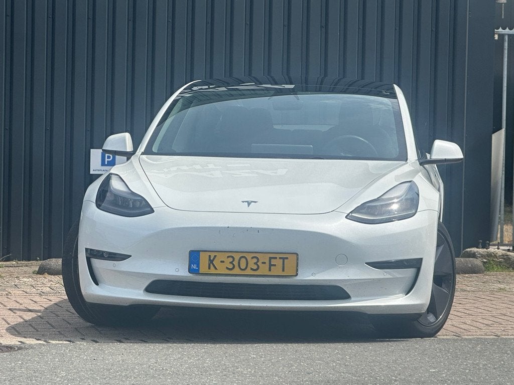 Tesla Model 3 Long Range AWD 75 kWh|SOH89%|FACELIFT |Trekhaa, Auto's, Tesla, Automaat, Gebruikt, 544 km, Wit