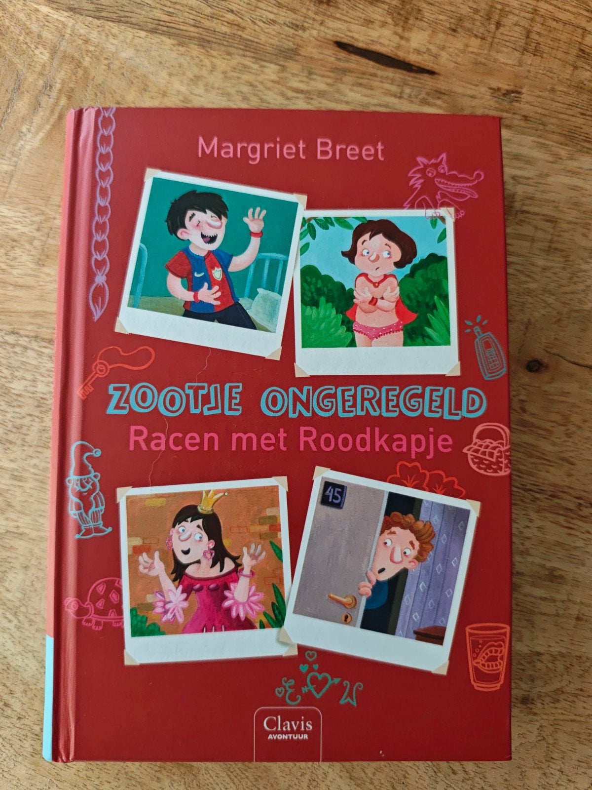 Zootje Ongeregeld: Racen met Roodkapje - Margriet Breet, Ophalen of Verzenden, Gelezen, Margriet Breet, Fictie