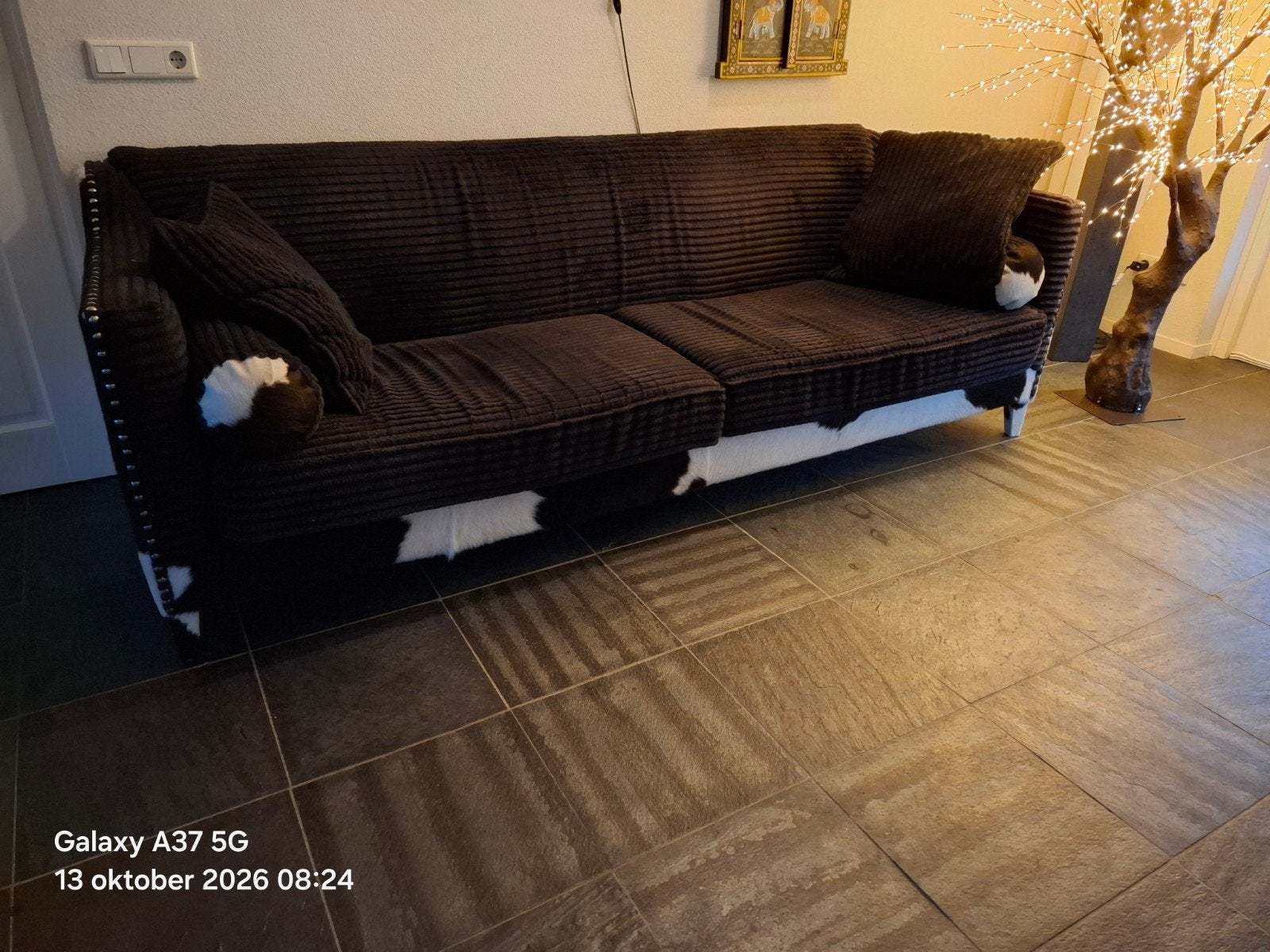 Stijlvolle bank, Ophalen, 75 tot 100 cm, Driepersoons, 250 tot 300 cm