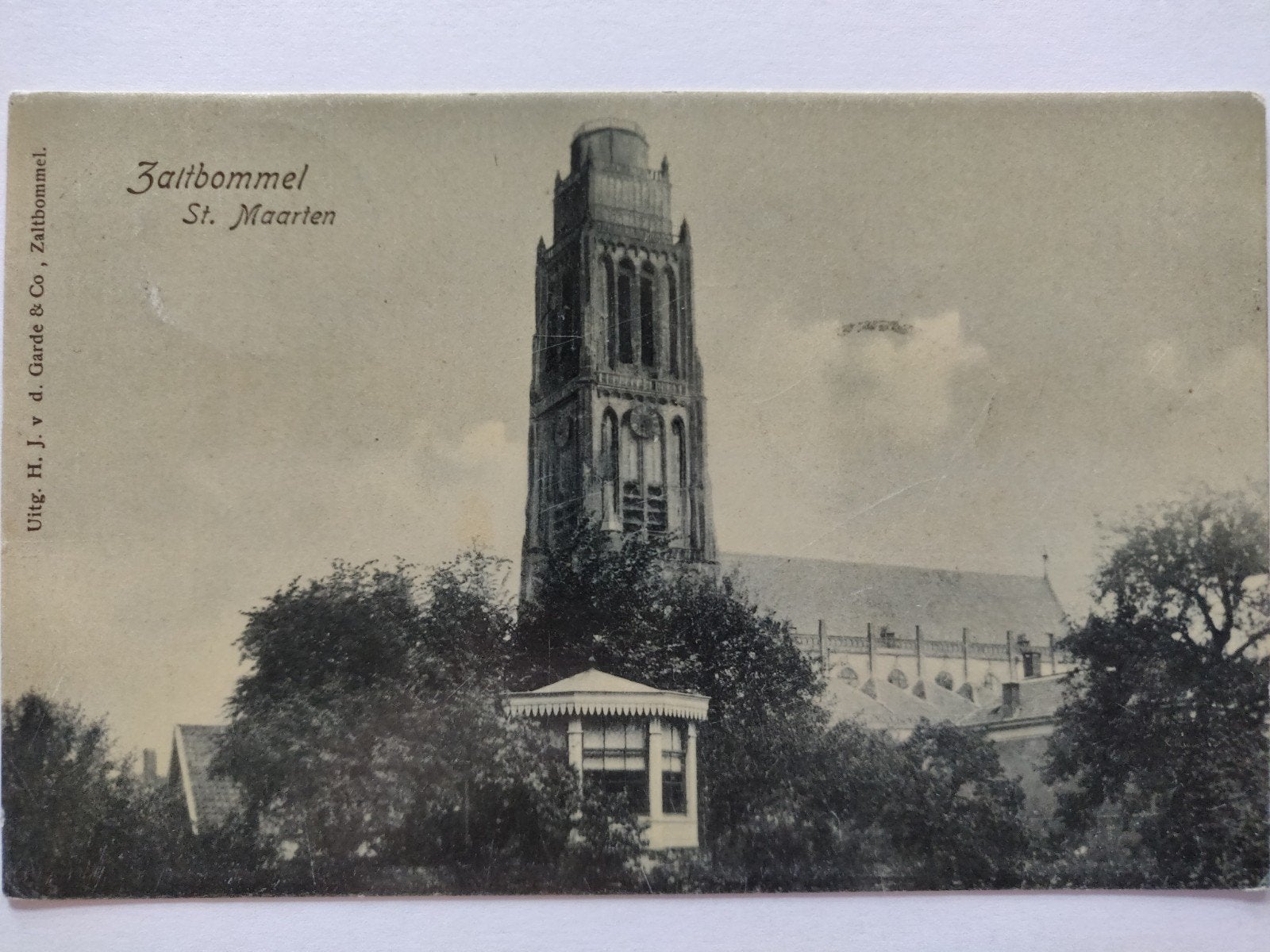 X3339 Zaltbommel 1907 naar Kerkdriel, Ophalen of Verzenden, Voor 1920, Noord-Holland