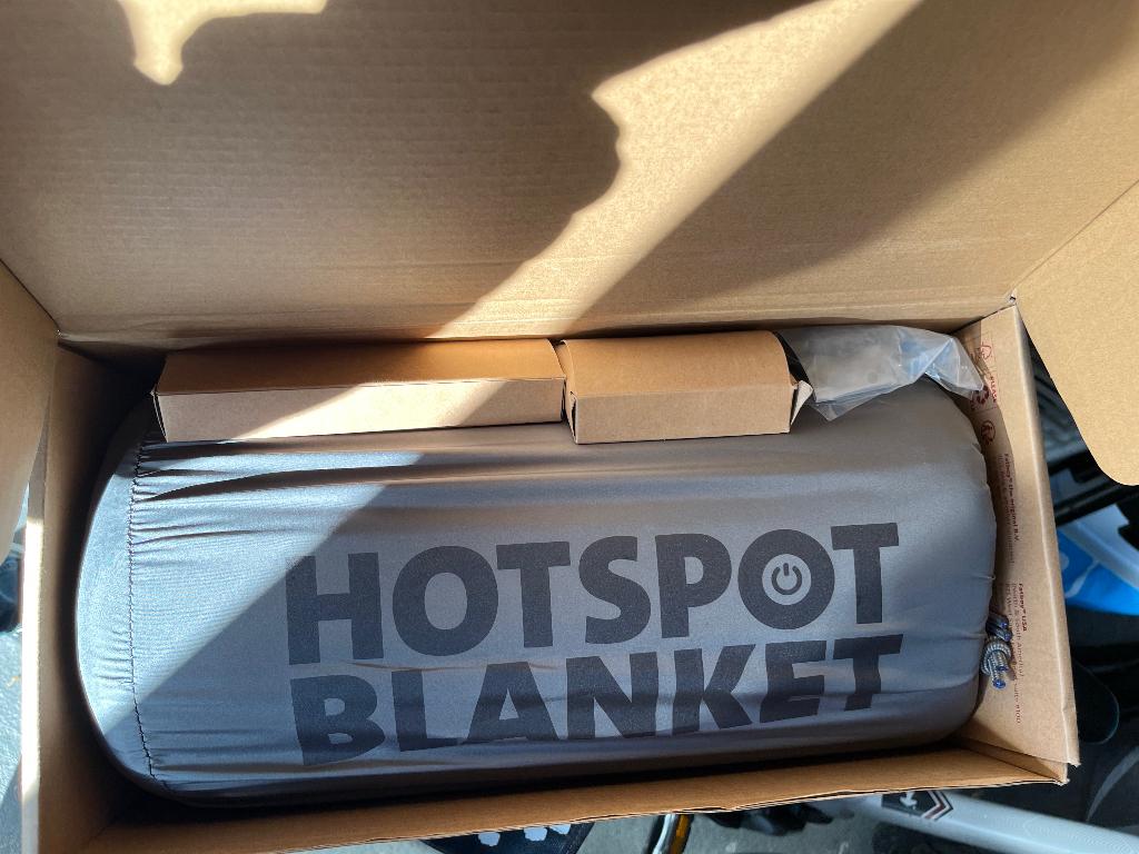 Warmtedeken Fatboy Hotspot Cool Grey (200 x 140 cm) Nieuw!!, Ophalen, Nieuw