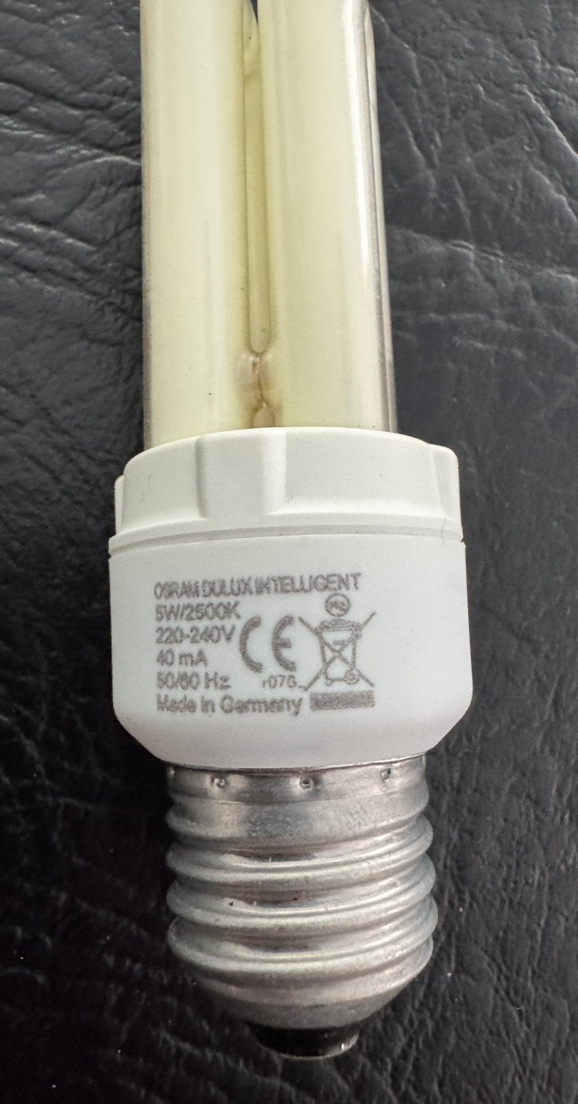 Osram dulux Intelligent spaarlamp E27 5W 2500K gloeilamp, Osram, Nieuw, Spaarlamp, Minder dan 10 watt