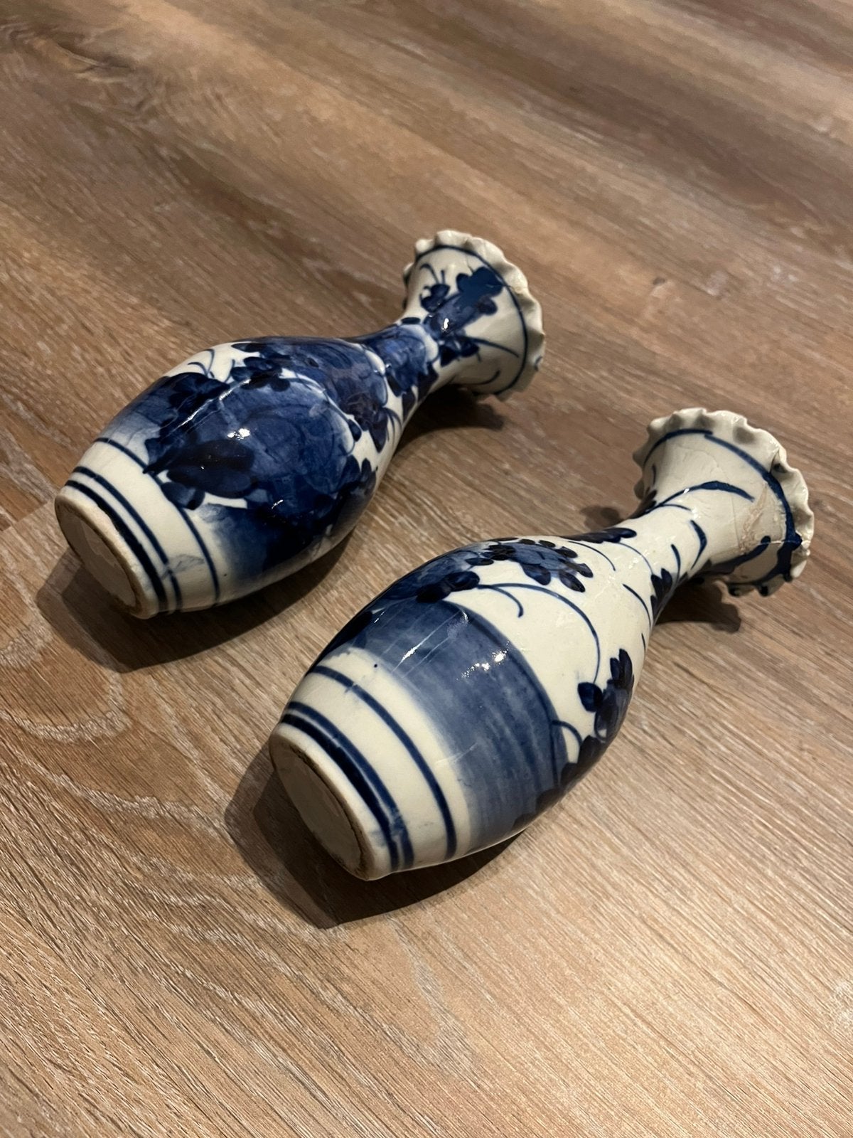 Set van 2 japanse imari vaasjes, Ophalen of Verzenden