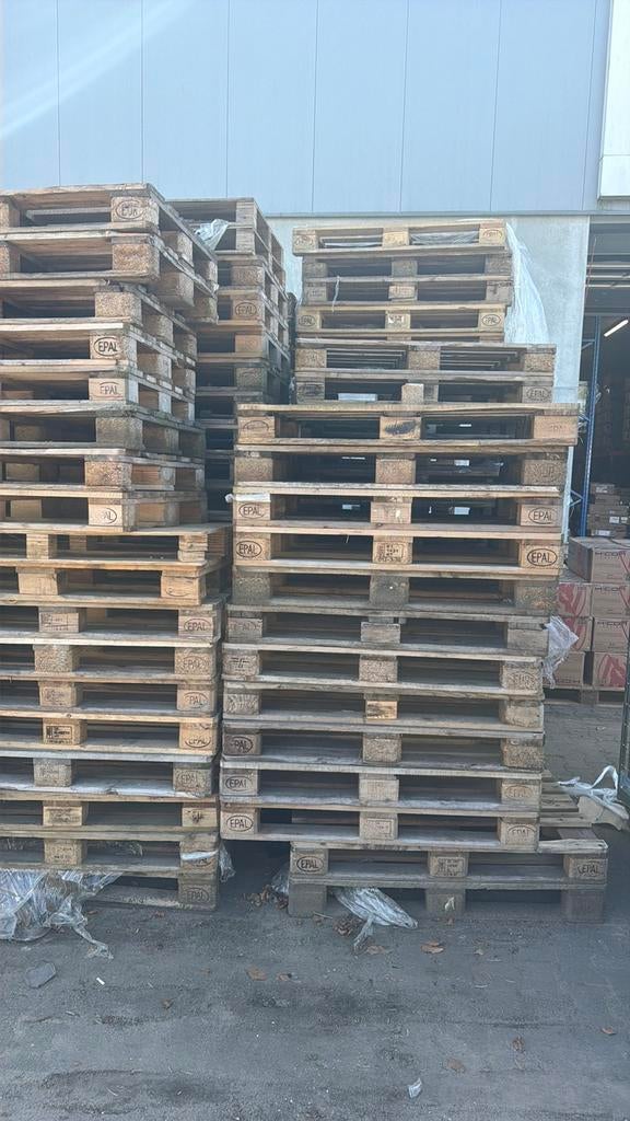 Euro Pallets, Ophalen, Zo goed als nieuw