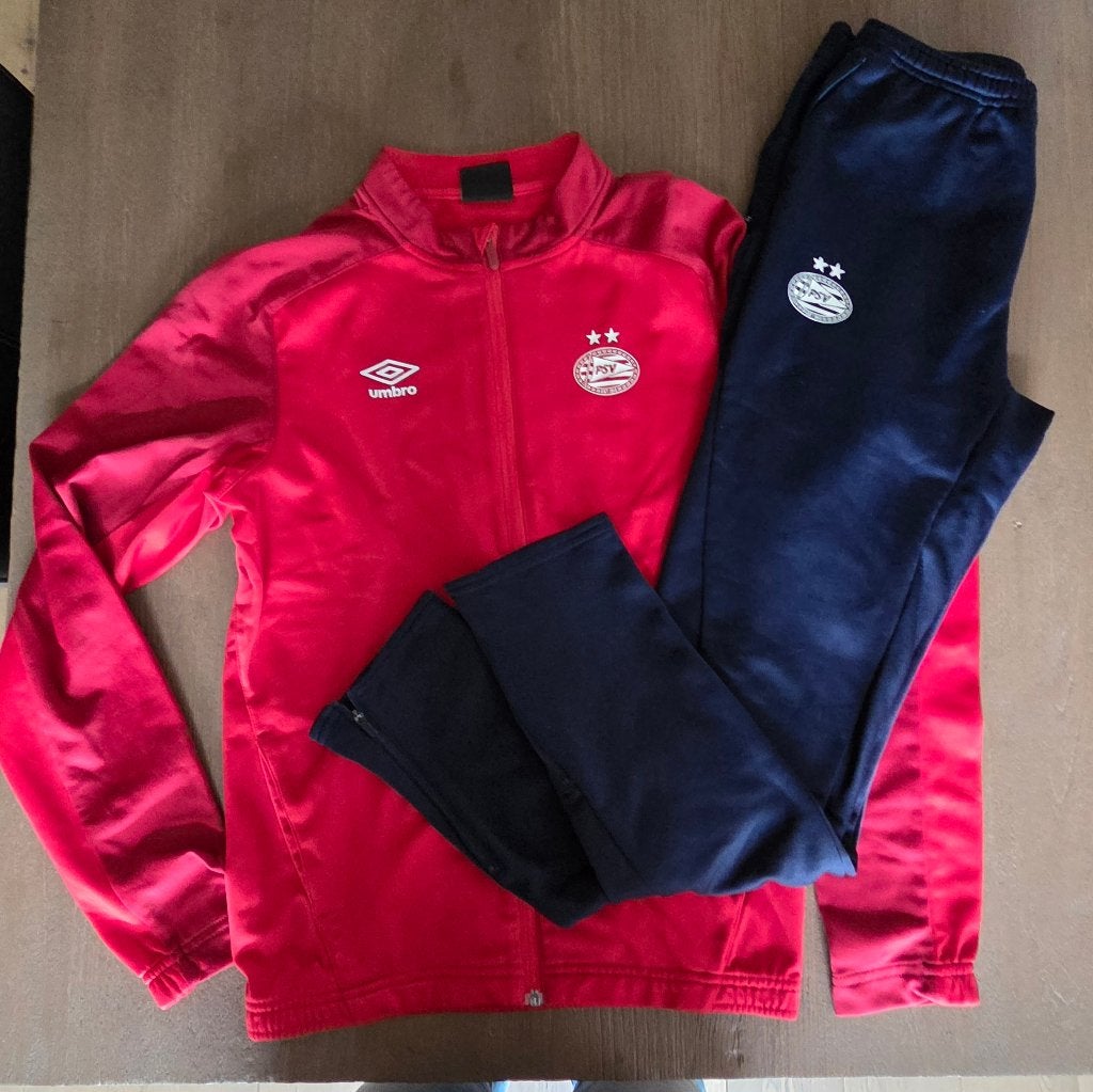 PSV trainingspak maat 158, Maat XS of kleiner, Ophalen, Zo goed als nieuw, Trainingspak