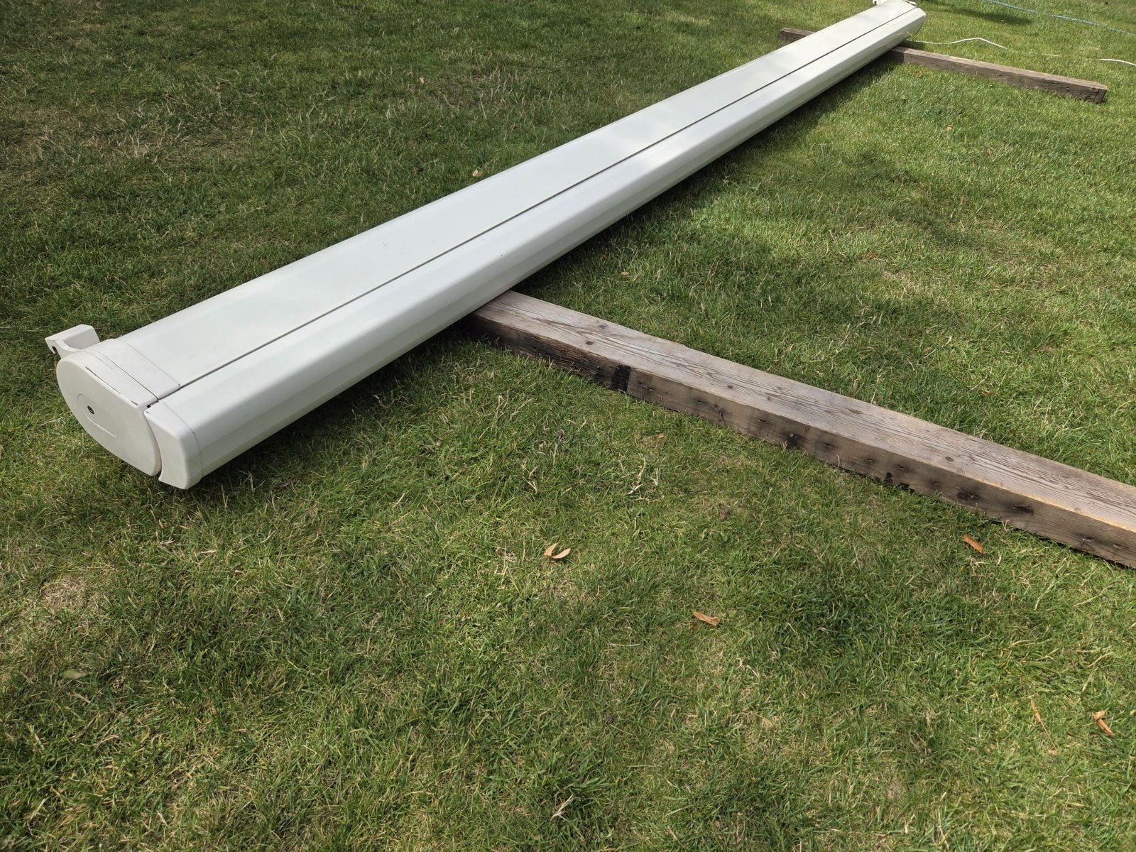 Zonnescherm 435x300 SUNMASTER ALS NIEUW ELEKTRISCH, Tuin en Terras, Zonneschermen, Elektrisch, Ophalen of Verzenden, Zo goed als nieuw