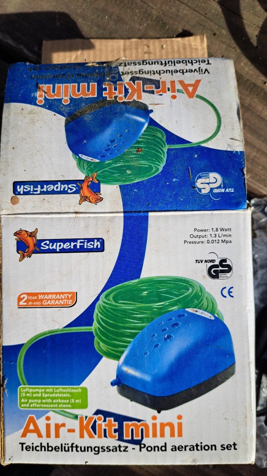 Air kit mini Superfish, Ophalen of Verzenden, Zo goed als nieuw, Overige typen