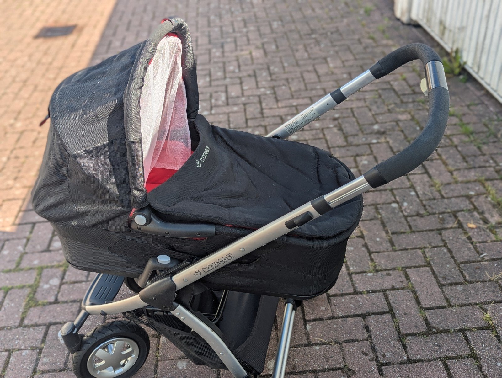 Complete Maxi‑Cosi Mura kinderwagen, Kinderen en Baby's, Ophalen, Gebruikt, Verstelbare duwstang, Combiwagen
