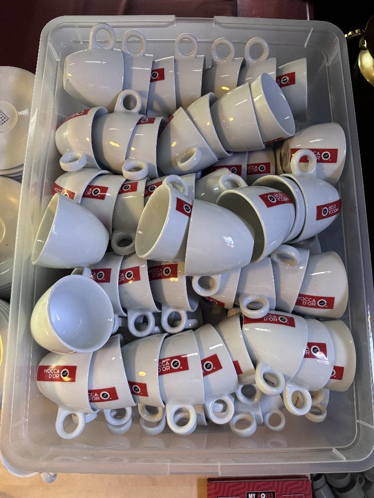 koffie kopjes + schotels, Ophalen, Overige merken, Zo goed als nieuw, Overige stijlen