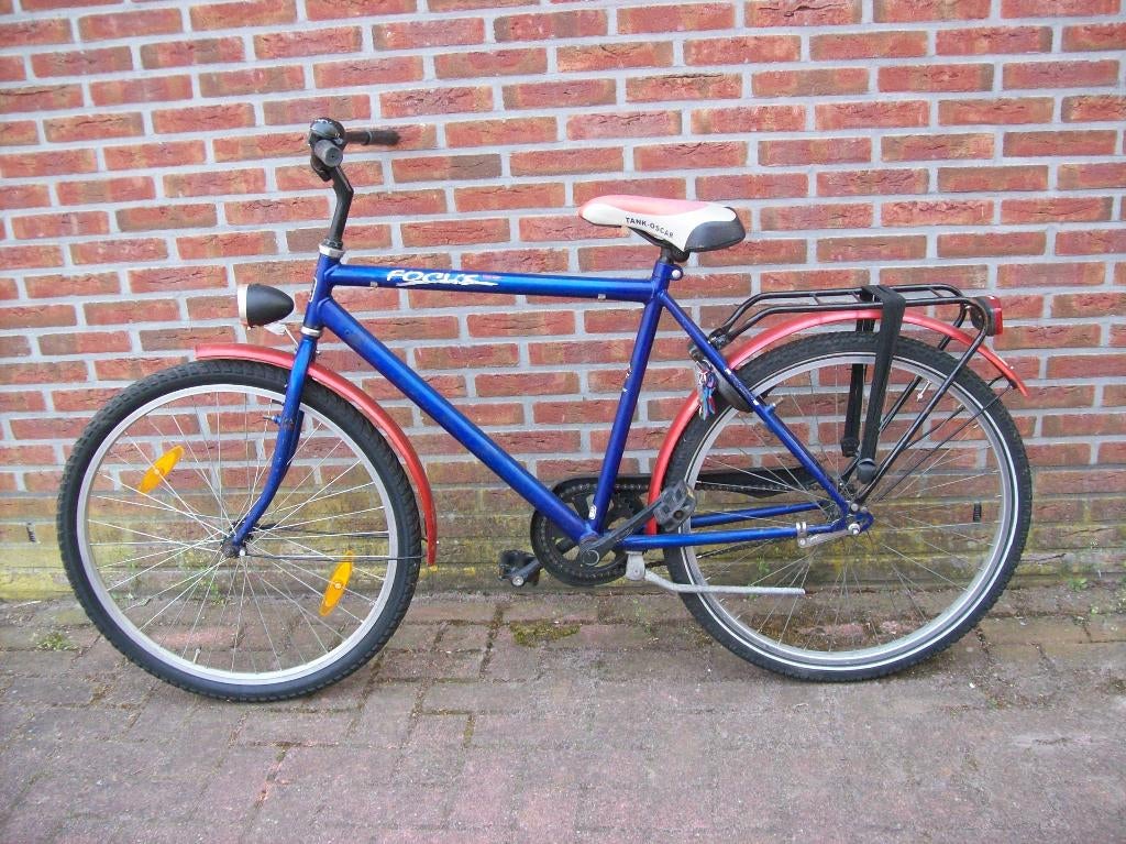 jongenfiets, Ophalen of Verzenden, Gebruikt, Terugtraprem, 26 inch of meer