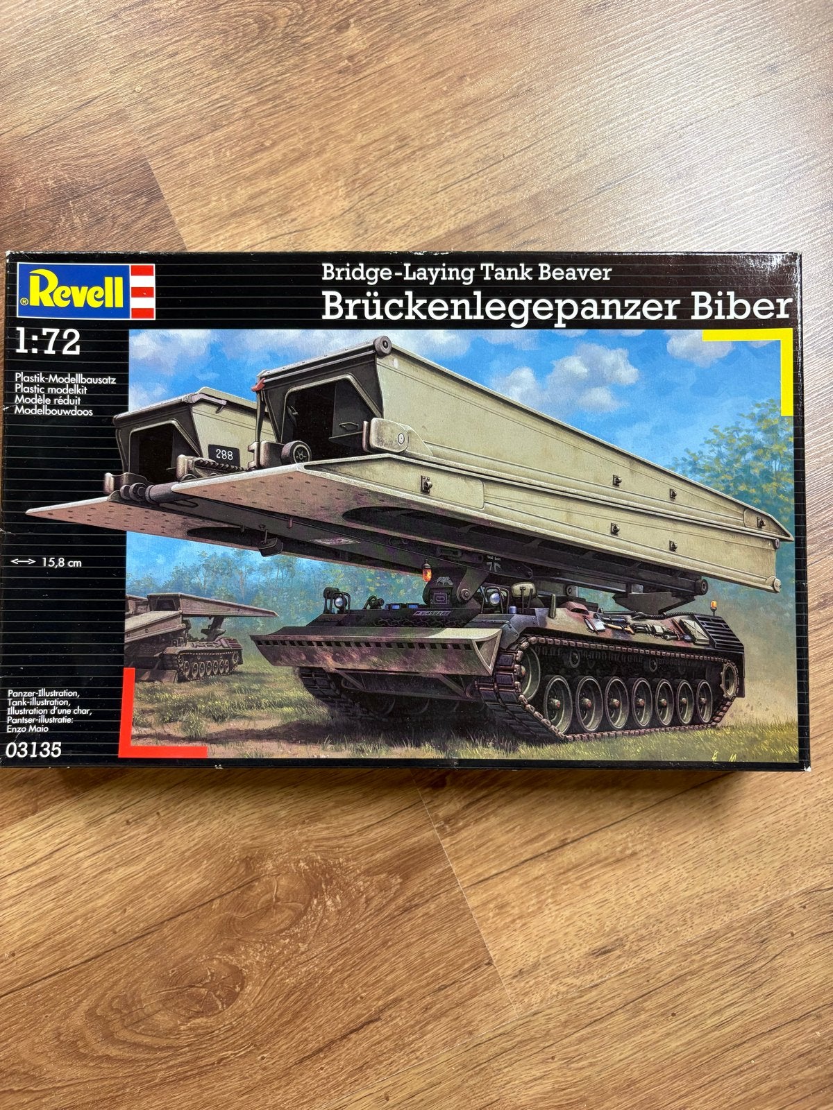 Revell Brückenlegepanzer Biber 1:72 Modelbouwdoos, Ophalen, Revell, Nieuw, Tank